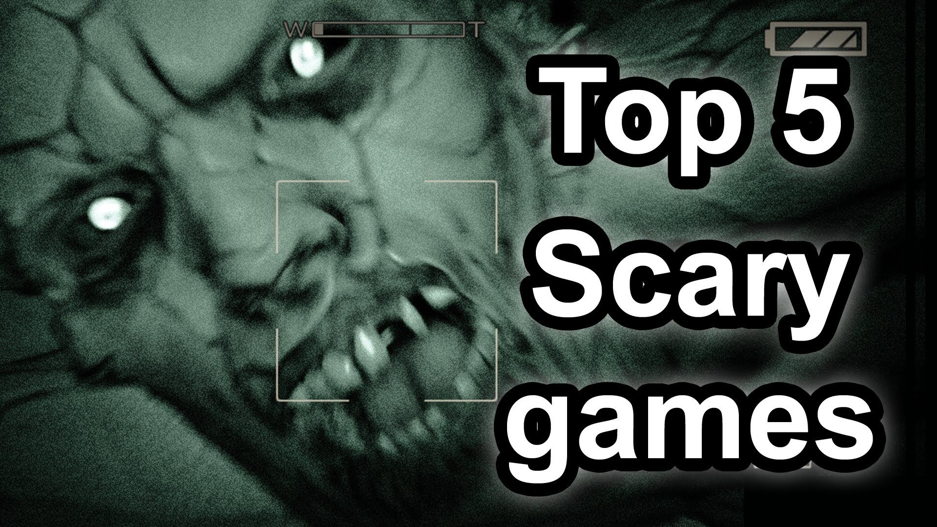 Top 5 scary gaming pc games