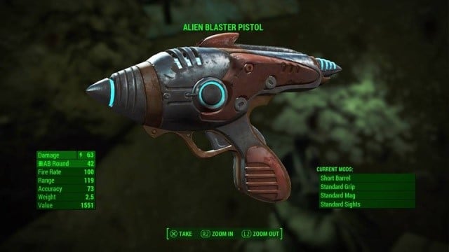 Alien Blaster Pistol