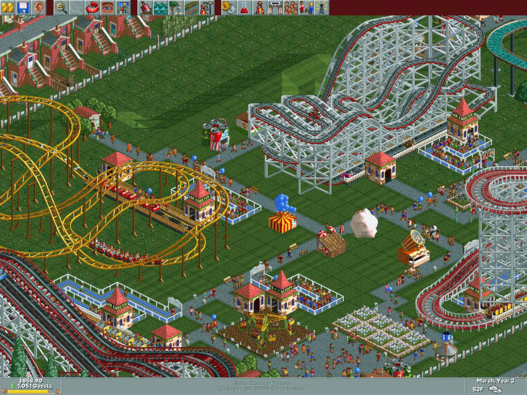 RollerCoaster Tycoon Deluxe RollerCoaster Tycoon Deluxe