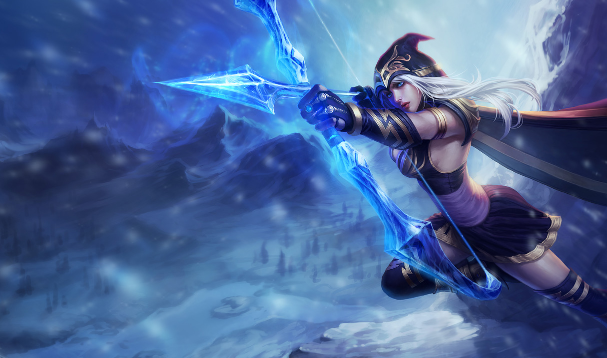 Ashe one of the League of Legend Champions