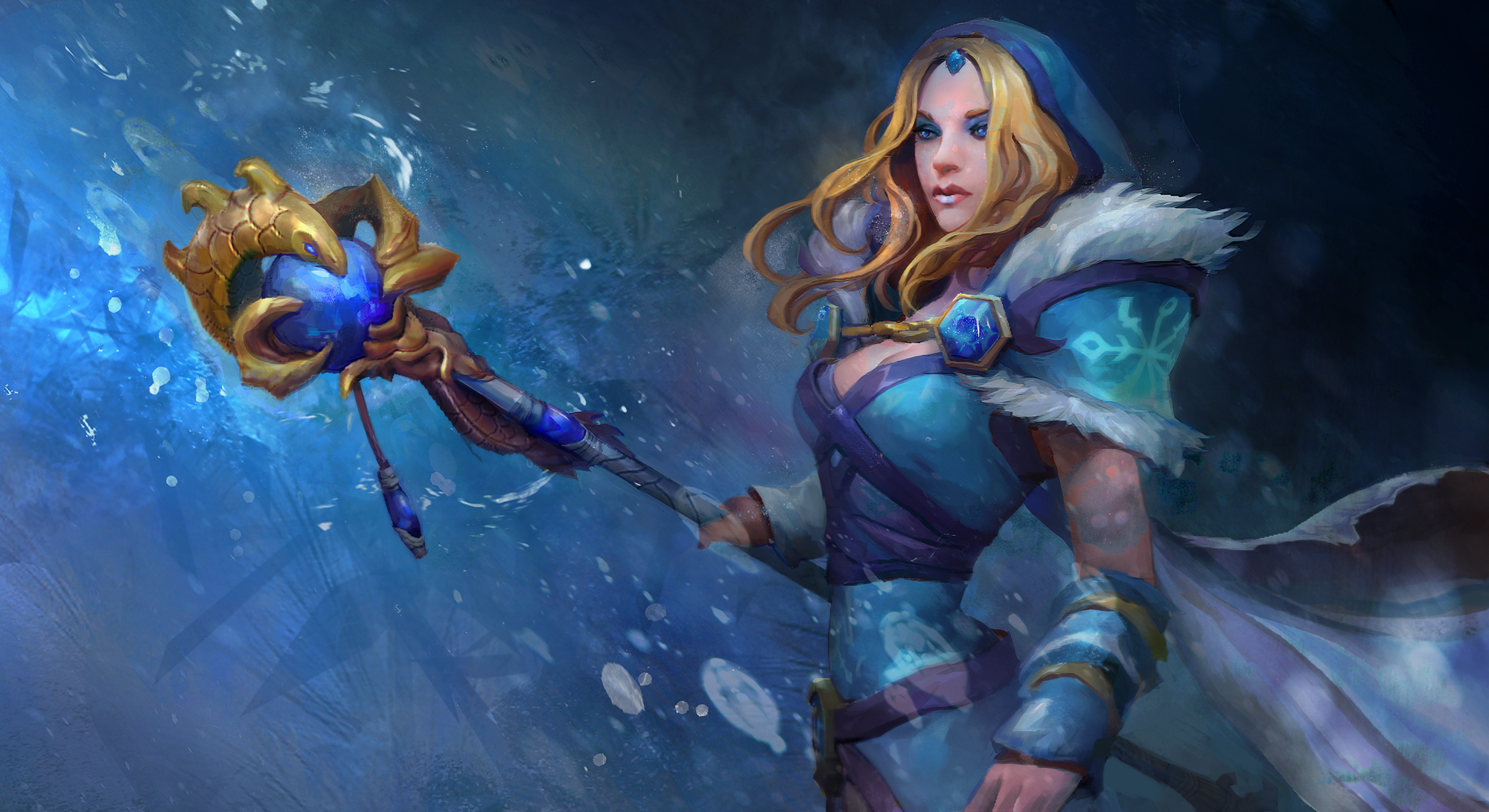 Crystal Maiden From Dota2