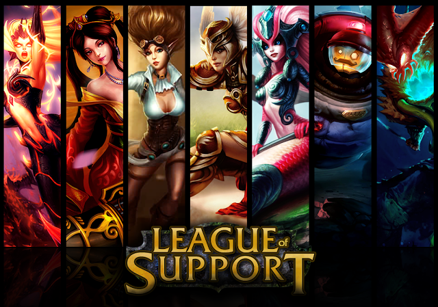 What Playing Support Feel Like in League of Legends