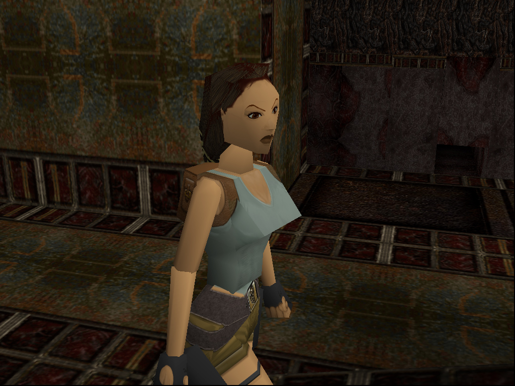 TOMB RAIDER (1996) in game look