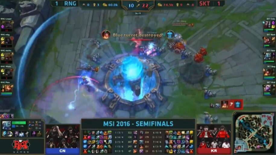 SKT Win at MSI
