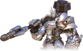 Reinhardt, the sturdiest of the tanks.