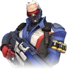 Play soldier 76 in your gaming pc.