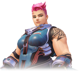Zarya, the strongest of them all.