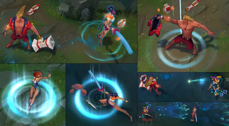 Pool Party Skins a PBE Update