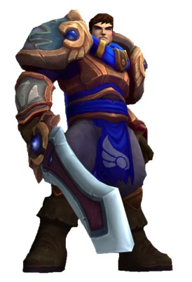 Garen One of The League of Legend Champions.