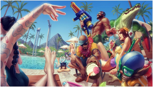 Pool Party Skins