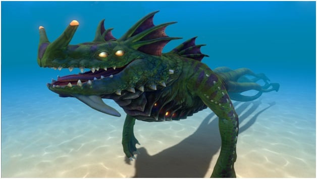 sea dragon leviathan - subnautica