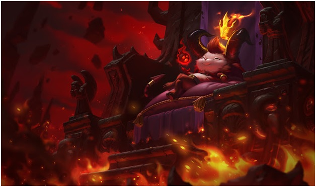 Little Devil Teemo Skin of League of Legends