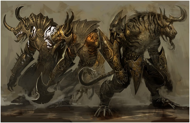 Playing as Charr in Guild of War Charr in Guild of War