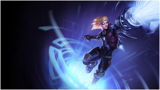 pulsefire ezreal on league of legends