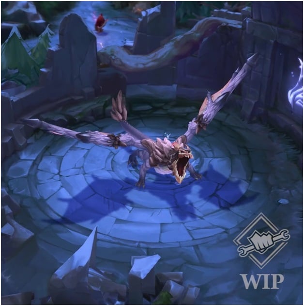 league of legends snow showdown dragon