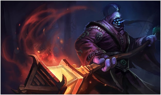 Playing jax on league of legends Jax on league of legends