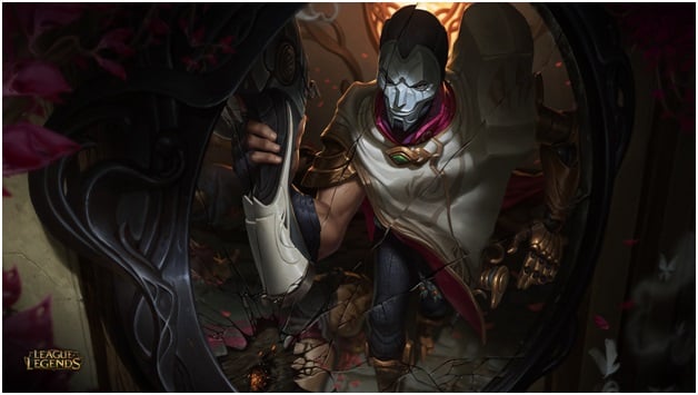 playing jhin in league of legends