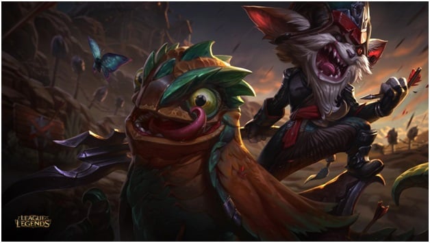 playing kled in league of legends