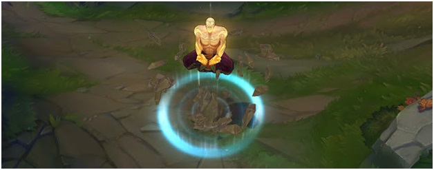 God Fist Lee Sin Recall Animation