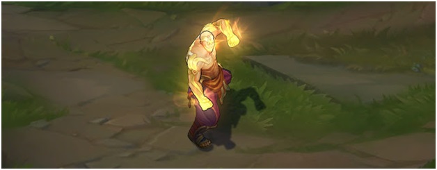 God Fist Lee Sin Texture