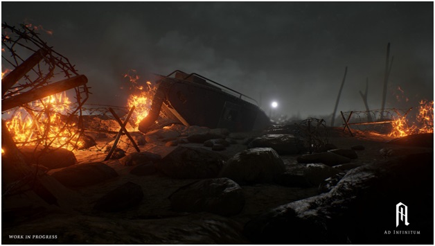 The game focuses on a deeper psychological and surreal horror. Ad Infinitum Gameplay