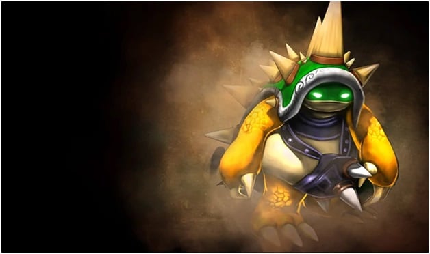 King Rammus, rare League of Legends skins King Rammus
