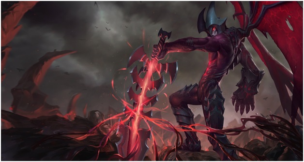 Aatrox is a champion inspired by Lord of The Rings villains Aatrox