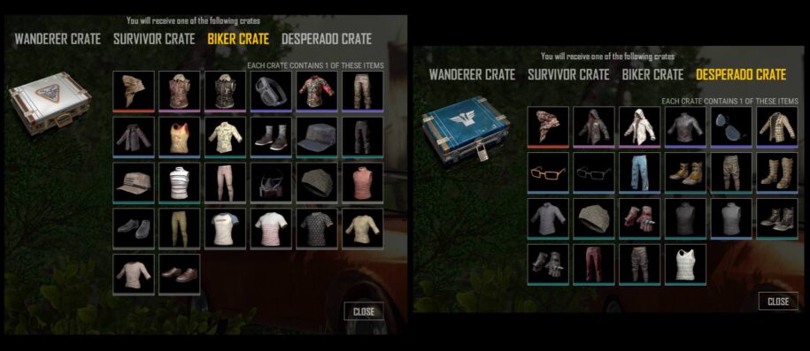 New PUBG Crates