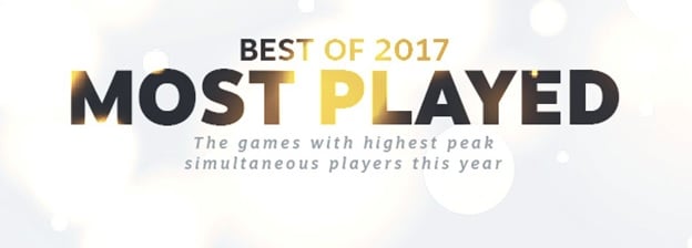 Best of 2017 Most Played Games