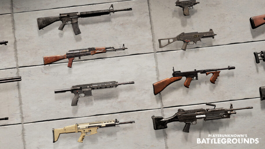 The Assault Rifles of PUBG