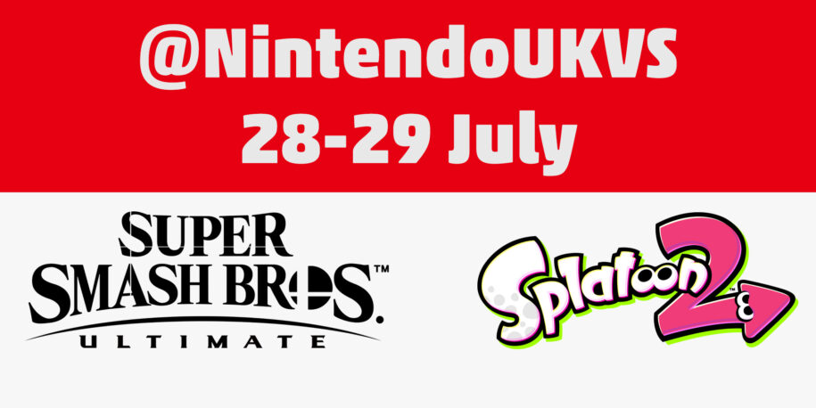 NintendoUKVS Live: Super Smash Bros. Ultimate Invitational, Splatoon 2 Qualifiers, and More