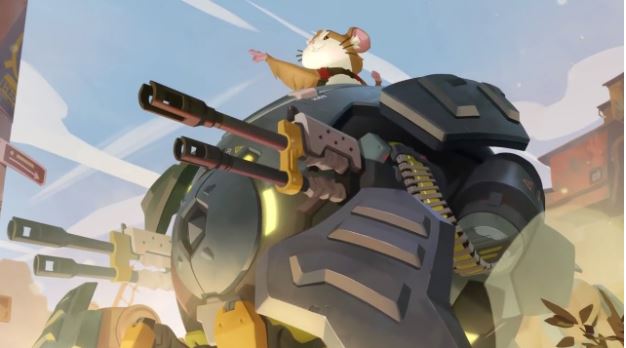 Overwatch Wrecking Ball Hammond In A Gaming PC