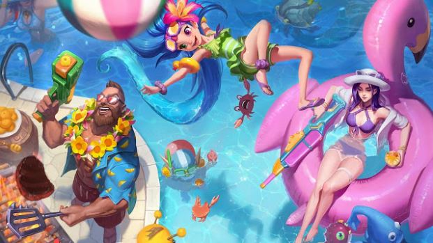 Pool Party Skins 2018 For Your Gaming Computers