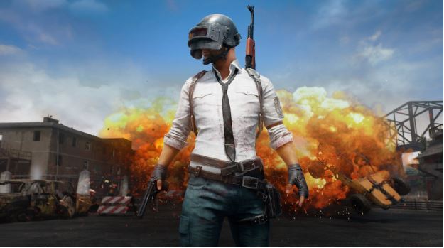 Playing PUBG in gaming pc to learn about the new reward system 