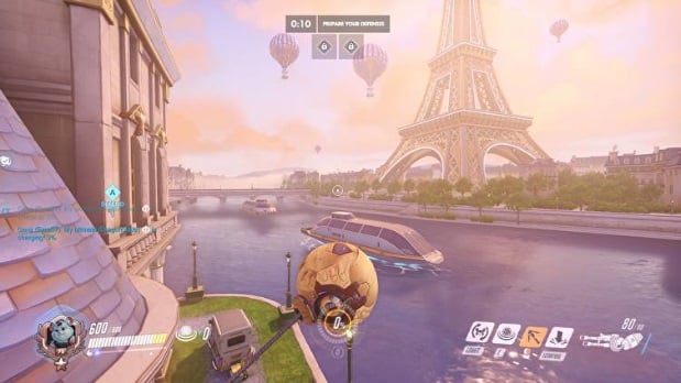 Overwatch Paris map gameplay