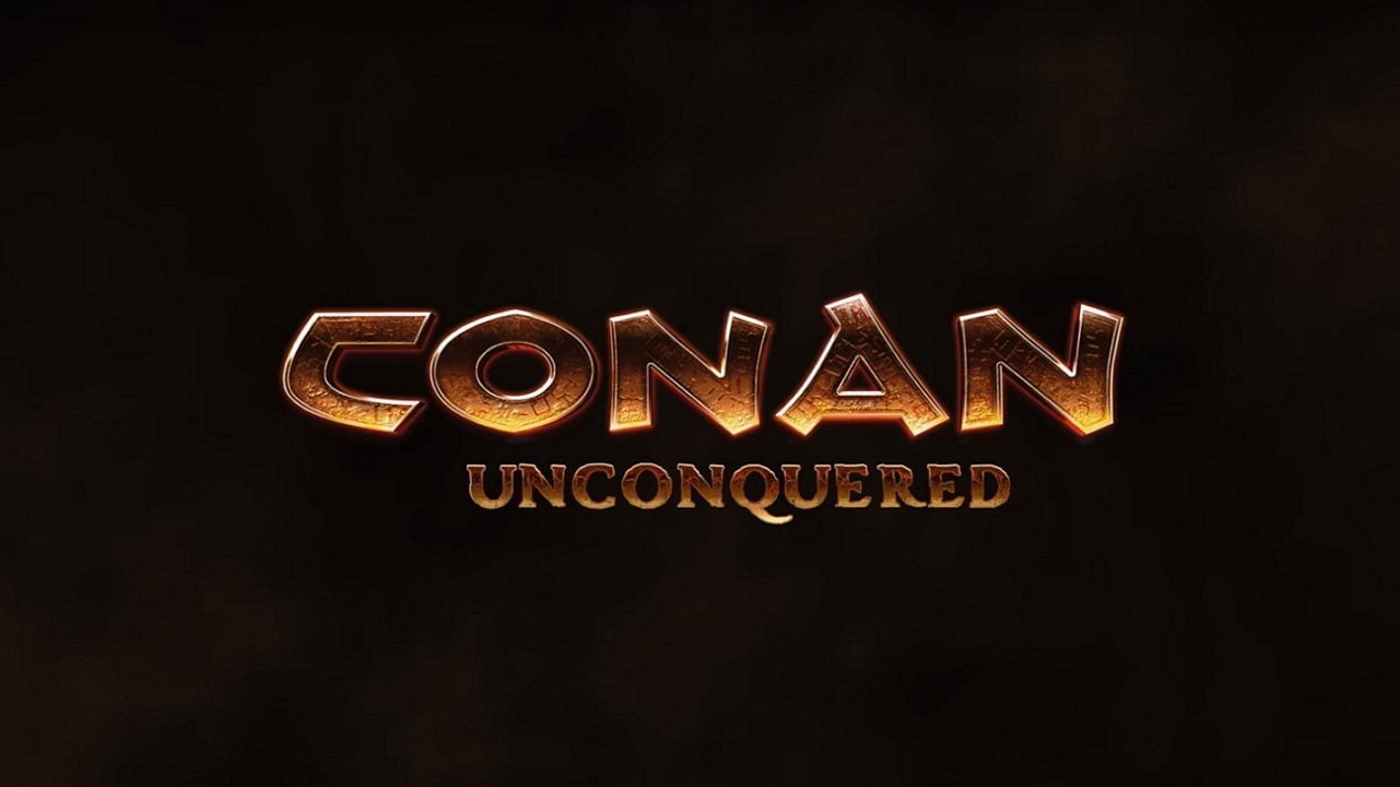 Funcom. Conan Unconquered. Conan Unconquered logo.