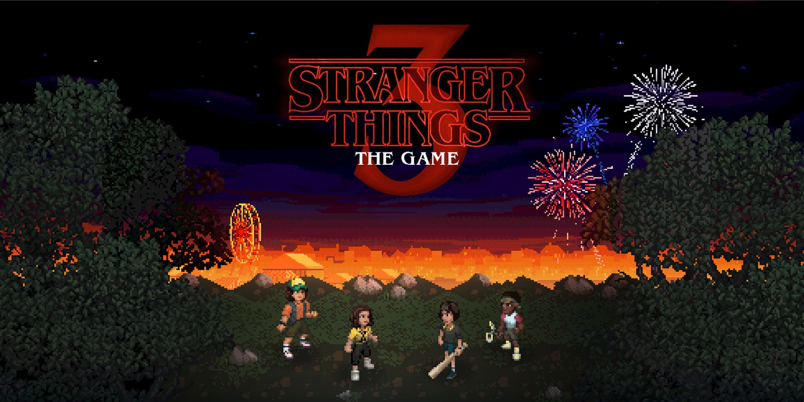 Game play of the stranger things game as played in gaming pc.