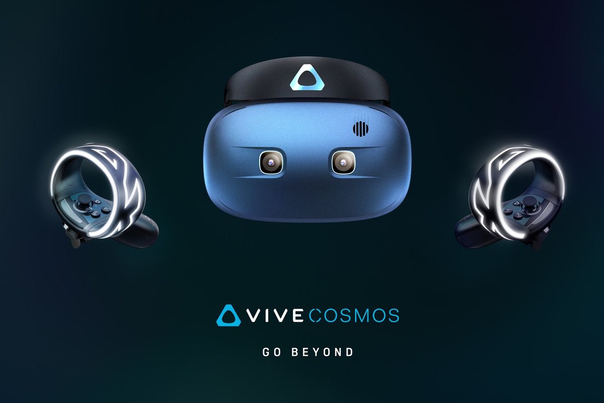 Try the new cosmos vr headset for your gaming pc playing.