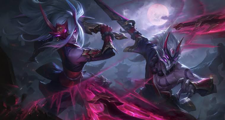 Released of blood moon skins 2020 of League of Legends for gaming pc
