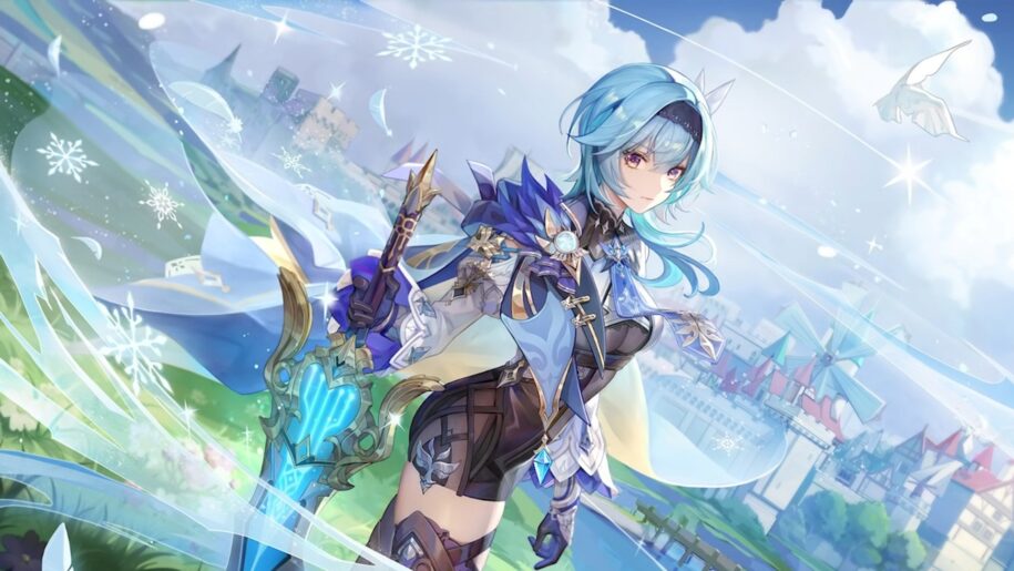 Genshin Impact Eula – The Dance of the Shimmering Wave