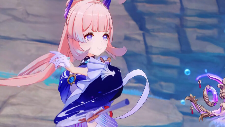Genshin Impact Sangonomiya Kokomi – the Divine Priestess of Watatsumi Island