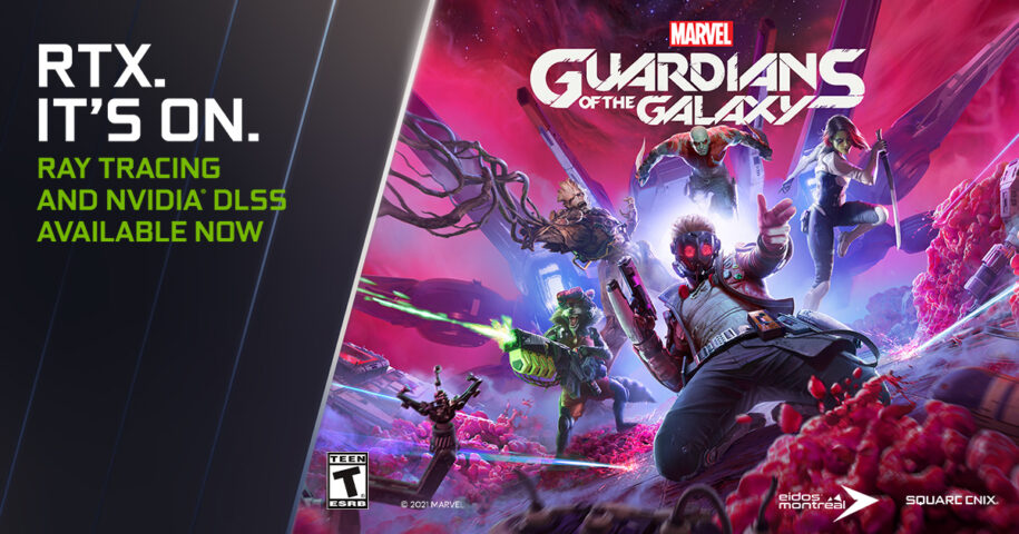 Guardiand of the Galaxy - RTX It's On.

Ray tracing and NVIDIA DLSS Available Now.