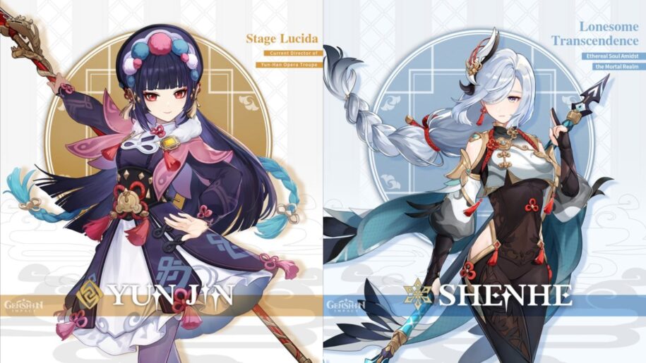 Shenhe and Yun Jin is Now Available in Genshin Impact