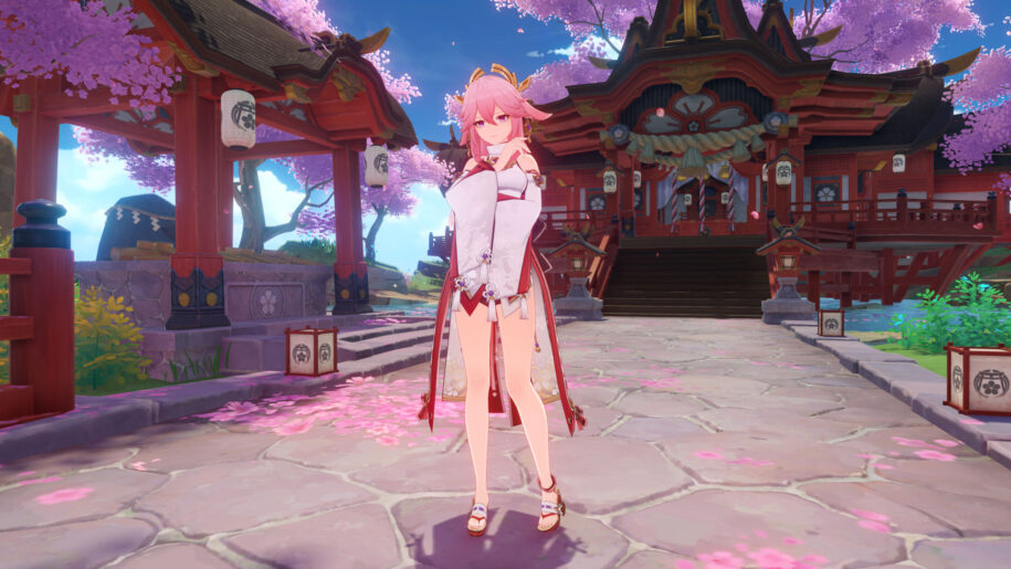 Best Weapons and Best Artifacts for Genshin Impact Yae Miko
