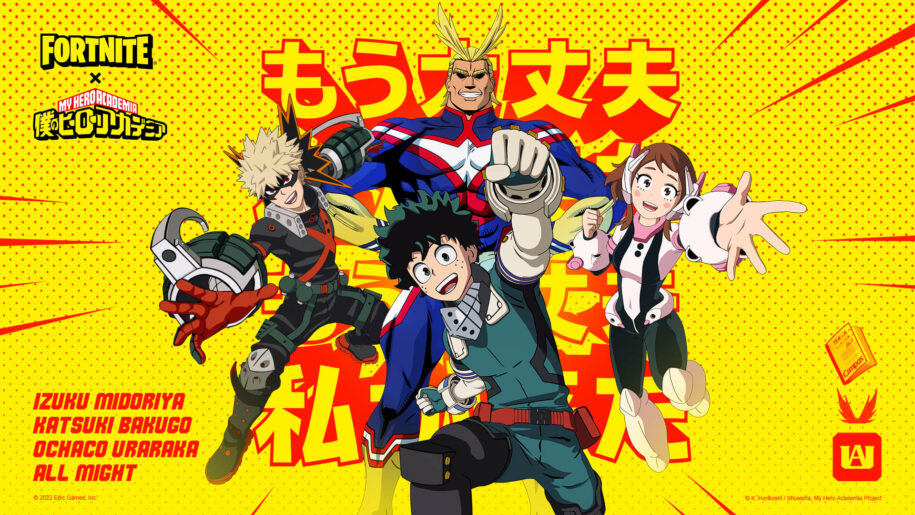 Fortnite Releases My Hero Academia Collab