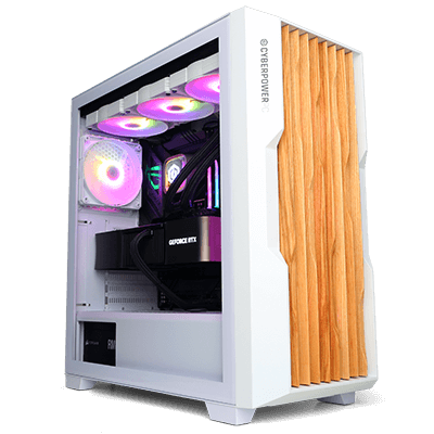 Best PC Towers - Lumina 360V PC case with wood blades on front panel