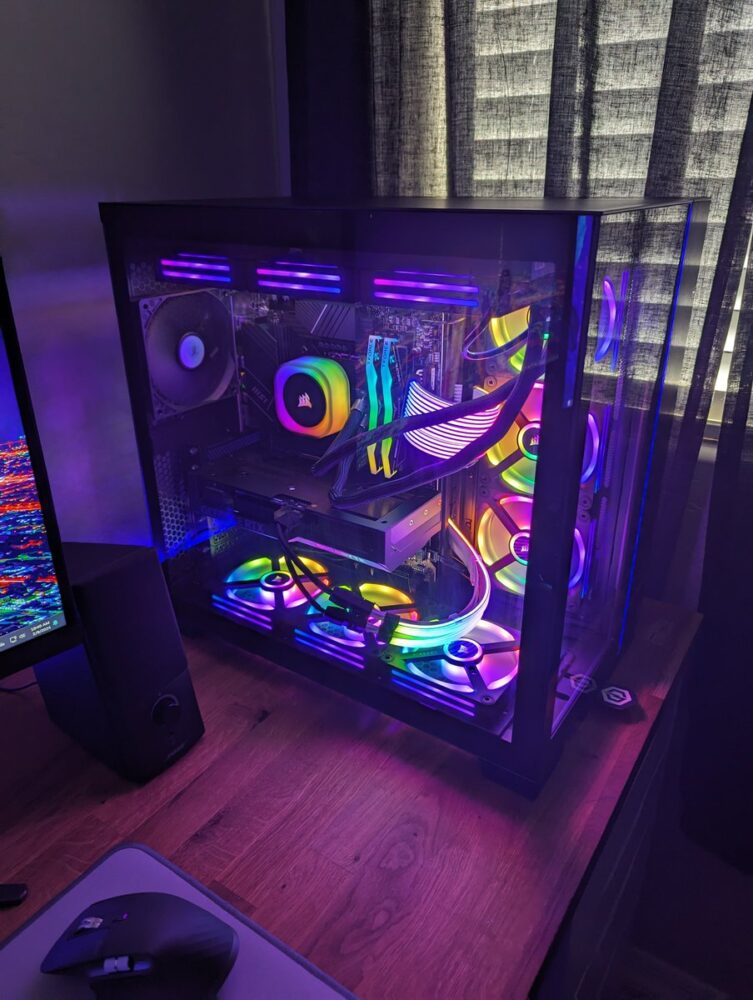 what is rgb lighting? It is the lights in the picture of this gaming PC