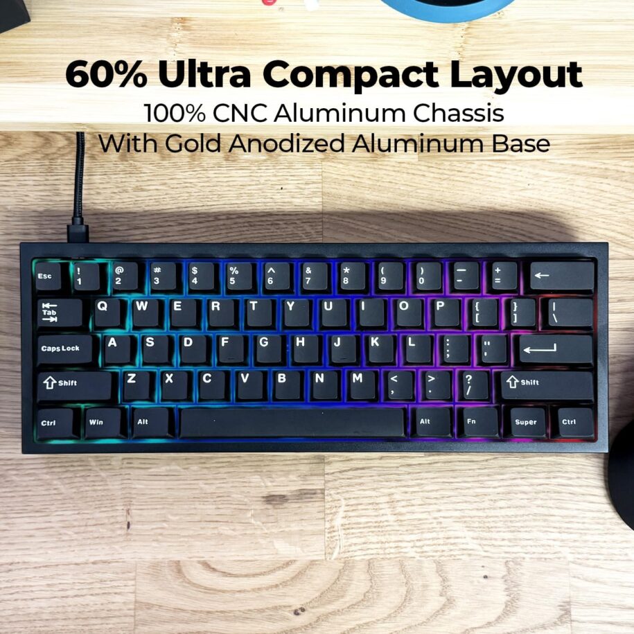 CyberPowerPC CK60 Black Mechanical keyboard