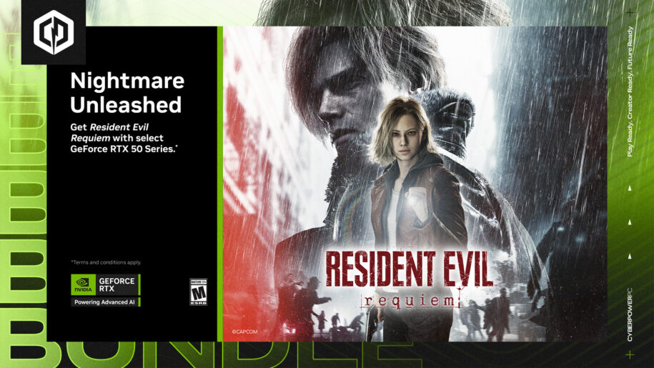 Get Resident Evil Requiem with select GeForce RTX 50 Series