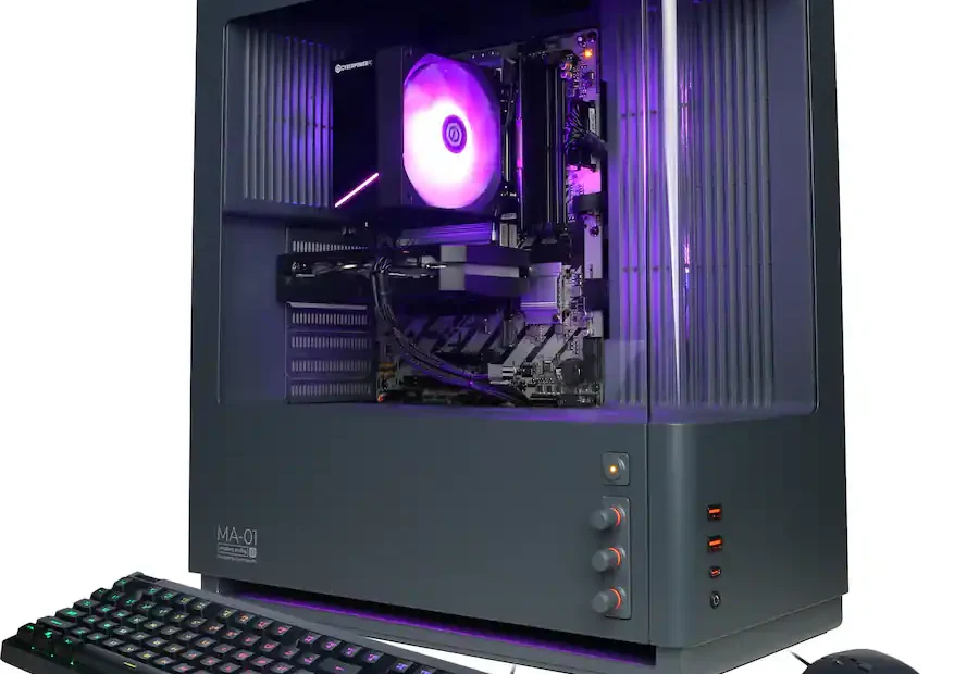$1500 Gaming PC - CyberPowerPC MA-01 Case in Matte Dark Gray
